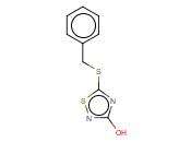 <span class='lighter'>5-BENZYLTHIO-3-HYDROXY-1,2,4-THIADIAZOLE</span>
