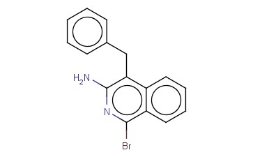 4-苄基-1-<span class='lighter'>溴</span><span class='lighter'>异</span>喹啉-3-甲胺