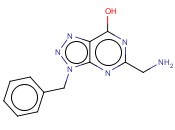 5-(AMINOMETHYL)-3-BENZYL-3H-[1,2,3]TRIAZOLO[4,5-D]PYRIMIDIN-7-OL