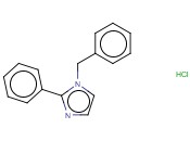 1-苄基-2-<span class='lighter'>苯基</span>咪唑<span class='lighter'>盐酸盐</span>