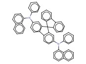 N2,N7-二-1-<span class='lighter'>萘</span>基-N2,N7-二苯基-9,9'-螺二[9H-芴]-2,7-二<span class='lighter'>胺</span>