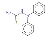 2,2-<span class='lighter'>DIPHENYL</span>-1-HYDRAZINECARBOTHIOAMIDE