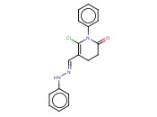 2-CHLORO-6-OXO-1-PHENYL-1,4,5,6-TETRAHYDRO-3-<span class='lighter'>PYRIDINECARBOXALDEHYDE</span> 3-PHENYLHYDRAZONE