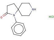 1,8-二<span class='lighter'>氮</span><span class='lighter'>杂</span>螺[4.5]癸烷-2-酮-1,1-苯基，（<span class='lighter'>盐酸盐</span>）（1:1）