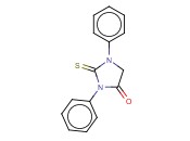 1,3-<span class='lighter'>DIPHENYL</span>-2-THIOXOIMIDAZOLIDIN-4-ONE