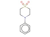 4-苯基硫代<span class='lighter'>吗</span><span class='lighter'>啉</span>-1,1-二氧化物