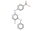 4-[[5-溴-4-(苯基<span class='lighter'>氨基</span>)-2-<span class='lighter'>嘧啶</span>基]<span class='lighter'>氨基</span>]苯甲酸