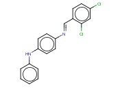N-(2,4-DICHLOROBENZYLIDENE)-N'-PHENYL-1,4-<span class='lighter'>PHENYLENEDIAMINE</span>