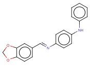 N-PHENYL-N'-PIPERONYLIDENE-1,4-<span class='lighter'>PHENYLENEDIAMINE</span>