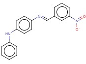 N-(3-NITROBENZYLIDENE)-N'-PHENYL-1,4-<span class='lighter'>PHENYLENEDIAMINE</span>