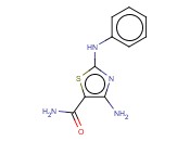 4-AMINO-2-(PHENYLAMINO)-5-THIAZOLECARBOXAMIDE