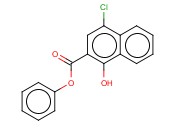 4-氯-1-羟基-2-萘甲酸苯酯