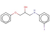 N-(2-HYDROXY-3-PHENOXYPROPYL)-<span class='lighter'>3-IODOANILINE</span>