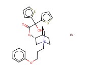 (3R)-(2-羟基-2,2-二<span class='lighter'>噻吩</span>-2-基乙酰氧基)-1-(3-苯氧丙基)-1-氮杂鎓双环[2.2.2]辛烷溴化物
