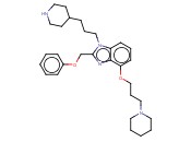 2 - (苯氧甲基)-4 - [3 - (1 -<span class='lighter'>哌啶</span><span class='lighter'>基</span>)丙氧基] -1 - [3 - (4 -<span class='lighter'>哌啶</span><span class='lighter'>基</span>)丙基]