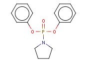 <span class='lighter'>DIPHENYL</span> 1-PYRROLIDINYLPHOSPHONATE