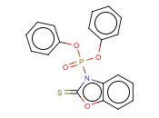 <span class='lighter'>二</span>苯基(2,3-<span class='lighter'>二</span>氢-2-<span class='lighter'>硫</span>代-3-<span class='lighter'>苯</span>并恶唑)膦酸酯
