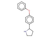 2-(4-苯氧苯基)-<span class='lighter'>吡咯烷</span>