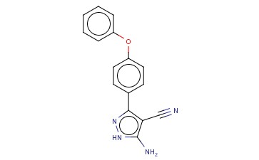 3-<span class='lighter'>氨基</span>-5-(4-苯氧基苯基)-4-氰基-1H-<span class='lighter'>吡唑</span>