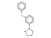 2-(3-苯氧苯基)-<span class='lighter'>吡咯烷</span>