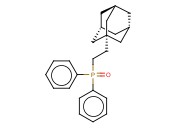 1-(2-(<span class='lighter'>DIPHENYL</span>-PHOSPHINOYL)-ETHYL)-ADAMANTANE