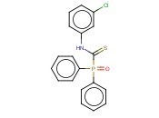 N-(3-CHLOROPHENYL)OXO(<span class='lighter'>DIPHENYL</span>)PHOSPHORANECARBOTHIOAMIDE