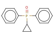 CYCLOPROPYL(<span class='lighter'>DIPHENYL</span>)PHOSPHINE OXIDE