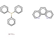 溴代(1,10-菲咯啉)(<span class='lighter'>三</span><span class='lighter'>苯基</span><span class='lighter'>膦</span>)铜(I)