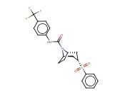 (3-内)-3-(<span class='lighter'>苯</span>磺酰基)-N-[4-(<span class='lighter'>三</span>氟甲基)苯基]-8-氮杂<span class='lighter'>双</span>环[3.2.1]辛烷-8-甲酰胺