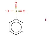BENZENESULFONIC ACID, <span class='lighter'>THALLIUM</span> SALT