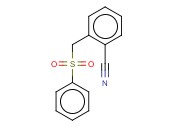 2-(苯基磺<span class='lighter'>酰</span>甲基)苯<span class='lighter'>甲</span><span class='lighter'>腈</span>