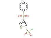 4-(<span class='lighter'>苯</span><span class='lighter'>磺</span><span class='lighter'>酰</span>基)噻吩-2-<span class='lighter'>磺</span><span class='lighter'>酰</span><span class='lighter'>氯</span>