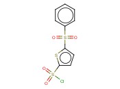 5-(<span class='lighter'>苯</span><span class='lighter'>磺</span><span class='lighter'>酰</span>)噻吩－2－<span class='lighter'>磺</span><span class='lighter'>酰</span><span class='lighter'>氯</span>