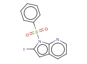 1-苯磺酰基-2-碘-7-<span class='lighter'>氮</span><span class='lighter'>杂</span><span class='lighter'>吲哚</span>