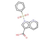 1-苯磺酰基-1H-吡咯并[2,3-B]<span class='lighter'>吡啶</span>-3-羧酸
