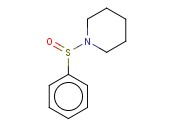 1-(苯基亚硫酰<span class='lighter'>基</span>)<span class='lighter'>哌啶</span>