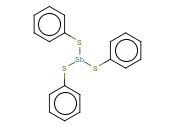 <span class='lighter'>三</span>苯基硫代锑酸盐