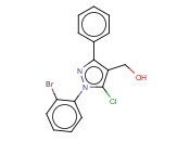 1-(2-BROMOPHENYL)-5-CHLORO-3-PHENYL-1H-PYRAZOLE-4-METHANOL