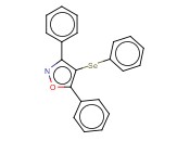 3,5-<span class='lighter'>DIPHENYL</span>-4-PHENYLSELANYLISOXAZOLE