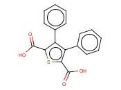 3,4-<span class='lighter'>DIPHENYL</span>-2,5-THIOPHENEDICARBOXYLIC ACID