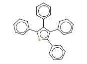 2,3,4,5-<span class='lighter'>四</span>苯基噻吩