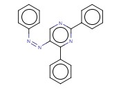 2,4-<span class='lighter'>DIPHENYL</span>-5-(2-PHENYLDIAZENYL)PYRIMIDINE