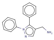 (1,5-<span class='lighter'>DIPHENYL</span>-1H-PYRAZOL-4-YL)METHANAMINE