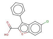 <span class='lighter'>5-CHLORO-3-PHENYL-2-BENZOFURANCARBOXYLIC</span> ACID