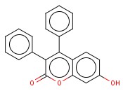 3,4-<span class='lighter'>DIPHENYL</span>-7-HYDROXYCOUMARIN