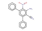 2-AMINO-4,6-<span class='lighter'>DIPHENYL</span>-3-NITROBENZONITRILE