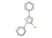 1,3-<span class='lighter'>DIPHENYL</span>-1H-PYRAZOLE-5-THIOL