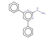 2-HYDRAZINO-4,6-<span class='lighter'>DIPHENYL</span>-PYRIMIDINE