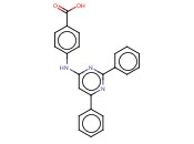 4-(2,6-<span class='lighter'>DIPHENYL</span>-PYRIMIDIN-4-YLAMINO)-BENZOIC ACID