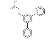 (2,6-<span class='lighter'>DIPHENYL</span>-PYRIMIDIN-4-YLOXY)-ACETIC ACID